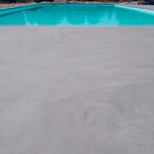 Microcemento Ibiza exteriores piscinas
